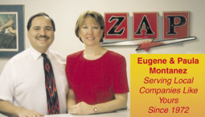 Zap Printing Eugene & Paula Montanez Serving Corona Since 1972
